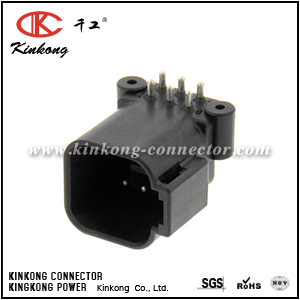 DTF13-6P 6 pin male DT series waterproof automobile connector